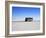 Bus on Salar de Uyuni, the Largest Salt Flat in the World, South West Bolivia, South America-Simon Montgomery-Framed Photographic Print