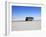 Bus on Salar de Uyuni, the Largest Salt Flat in the World, South West Bolivia, South America-Simon Montgomery-Framed Photographic Print