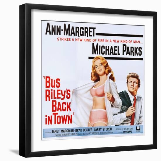 Bus Riley's Back in Town-null-Framed Art Print