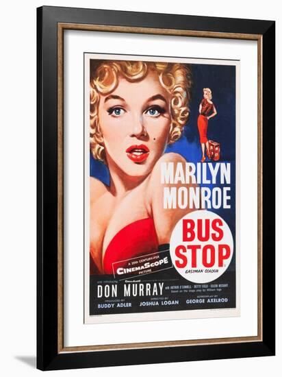 Bus Stop, 1956-null-Framed Giclee Print