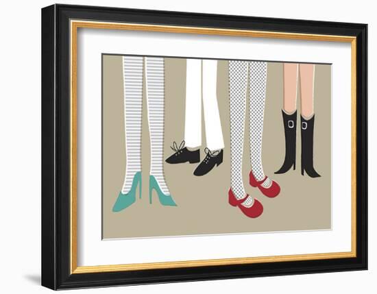 Bus Stop 1-Anthony Peters-Framed Art Print