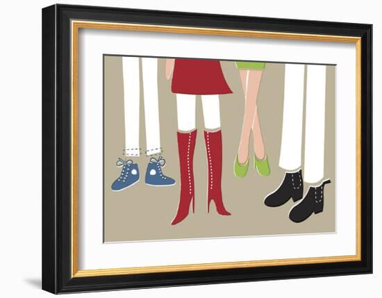 Bus Stop 2-Anthony Peters-Framed Art Print