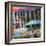 Bus Stop Cafe-Patti Mollica-Framed Art Print