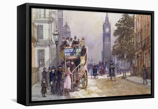 Bus Stop, Great George Street-John Sutton-Framed Premier Image Canvas