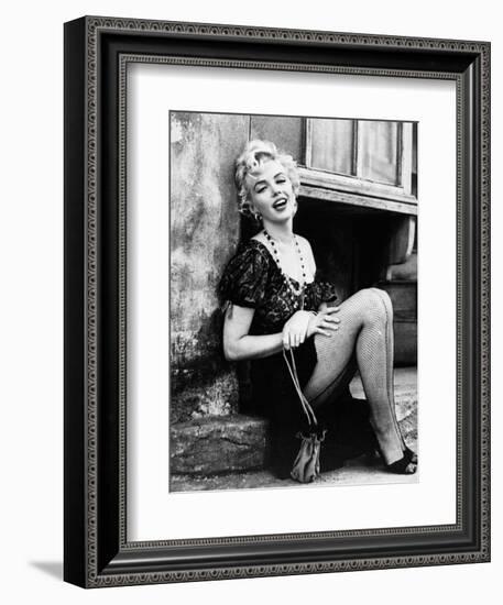 Bus Stop, Marilyn Monroe, Directed by Joshua Logan, 1956-null-Framed Premium Photographic Print