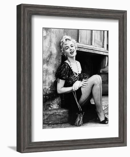 Bus Stop, Marilyn Monroe, Directed by Joshua Logan, 1956-null-Framed Photographic Print