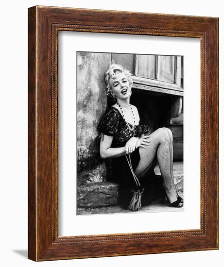 Bus Stop, Marilyn Monroe, Directed by Joshua Logan, 1956-null-Framed Photographic Print