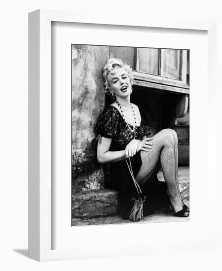 Bus Stop, Marilyn Monroe, Directed by Joshua Logan, 1956-null-Framed Photographic Print