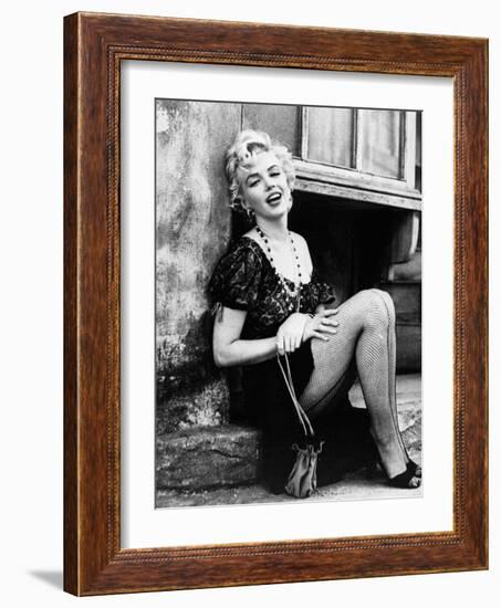 Bus Stop, Marilyn Monroe, Directed by Joshua Logan, 1956-null-Framed Photographic Print