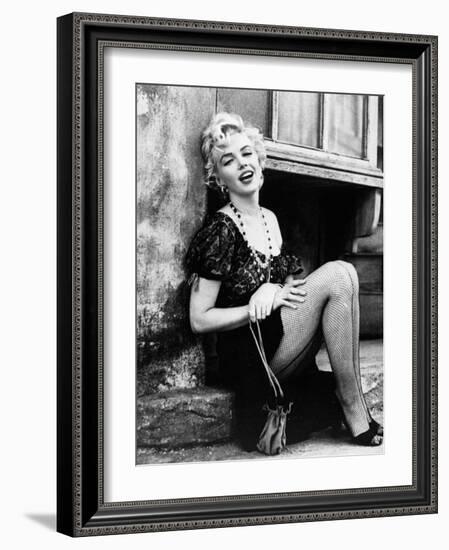 Bus Stop, Marilyn Monroe, Directed by Joshua Logan, 1956-null-Framed Photographic Print