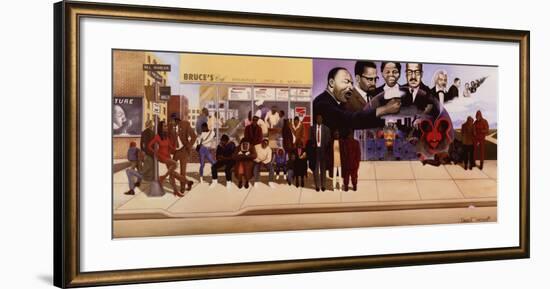 Bus Stop-Ernest Watson-Framed Art Print