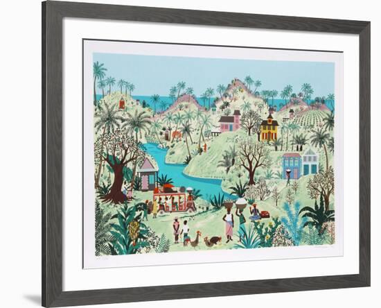 Bus Stop-Jack Hofflander-Framed Collectable Print