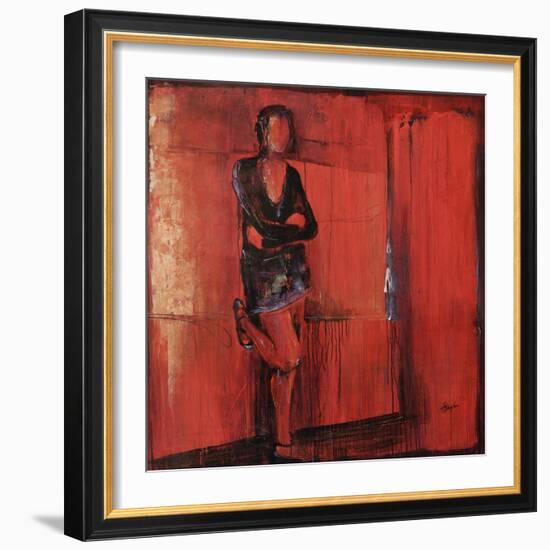 Bus Stop-Farrell Douglass-Framed Giclee Print