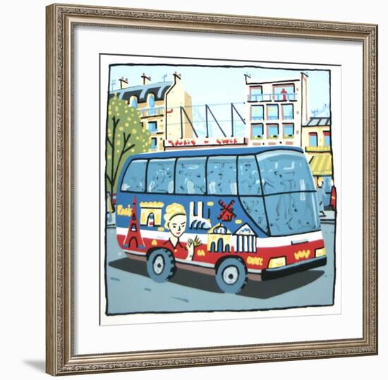 Bus-François Boisrond-Framed Limited Edition