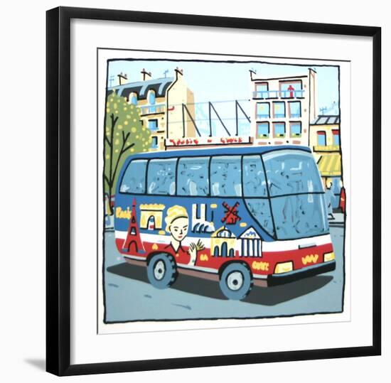 Bus-François Boisrond-Framed Limited Edition