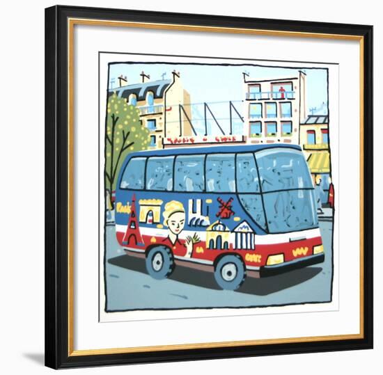 Bus-François Boisrond-Framed Limited Edition