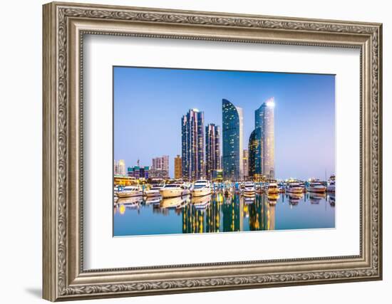 Busan, South Korea Cityscape-SeanPavonePhoto-Framed Photographic Print