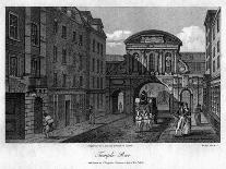 Temple Bar, London, 1805-Busby-Framed Premier Image Canvas