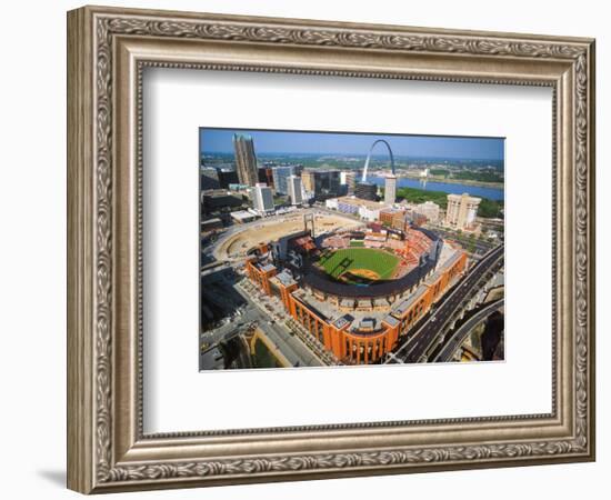 Busch Stadium-Mike Smith-Framed Art Print