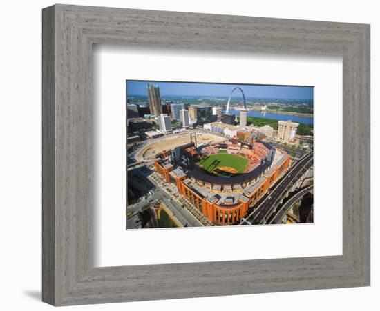 Busch Stadium-Mike Smith-Framed Art Print