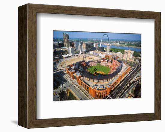 Busch Stadium-Mike Smith-Framed Art Print