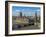 Buses Crossing Westminster Bridge by Houses of Parliament, London, England, United Kingdom, Europe-Walter Rawlings-Framed Photographic Print