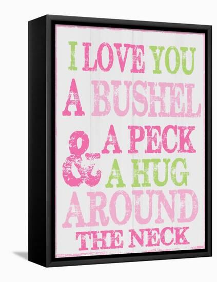 Bushel and A Peck-Taylor Greene-Framed Stretched Canvas