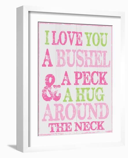 Bushel and A Peck-Taylor Greene-Framed Art Print