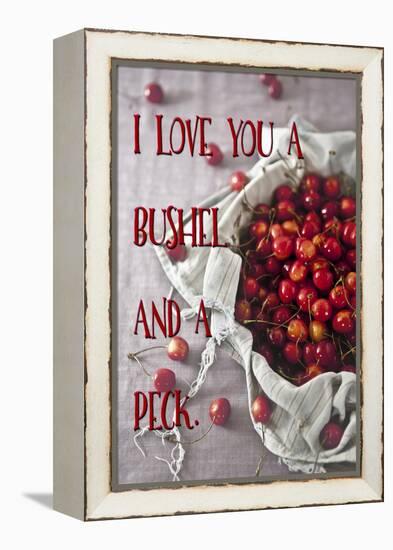 Bushel and a Peck-Tina Lavoie-Framed Premier Image Canvas