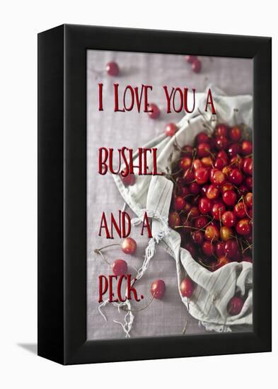 Bushel and a Peck-Tina Lavoie-Framed Premier Image Canvas