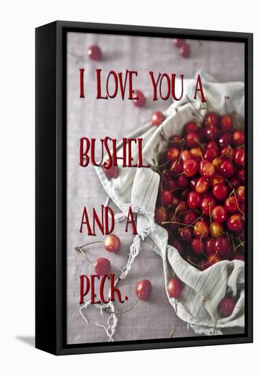 Bushel and a Peck-Tina Lavoie-Framed Premier Image Canvas