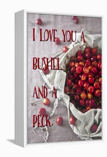 Bushel and a Peck-Tina Lavoie-Framed Premier Image Canvas