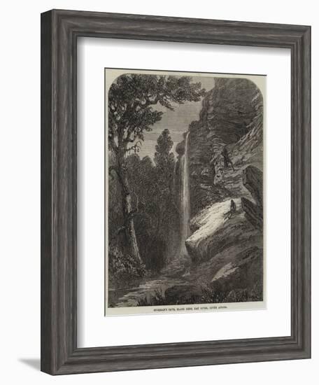 Bushman's Cave, Eland Berg, Kat River, South Africa-Thomas Baines-Framed Giclee Print