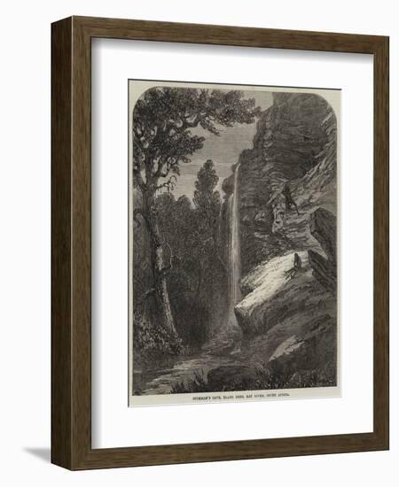 Bushman's Cave, Eland Berg, Kat River, South Africa-Thomas Baines-Framed Giclee Print