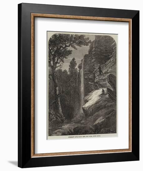 Bushman's Cave, Eland Berg, Kat River, South Africa-Thomas Baines-Framed Giclee Print