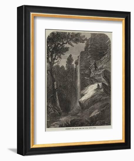 Bushman's Cave, Eland Berg, Kat River, South Africa-Thomas Baines-Framed Giclee Print