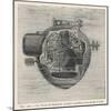 Bushnell's "Turtle" the First Submersible Craft to be Used in Action Attacking a British Ship-Pesce-Mounted Art Print