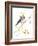 Bushtit-Suren Nersisyan-Framed Art Print