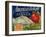 Business Americana Food; Fruit Crate Labels, Columbia Basin Orchards-null-Framed Art Print