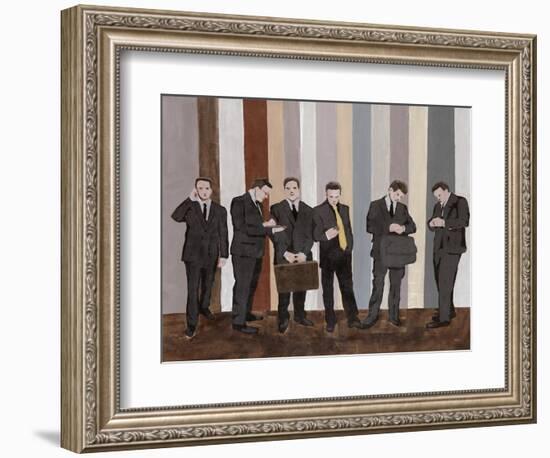 Business As Usual-Clayton Rabo-Framed Giclee Print