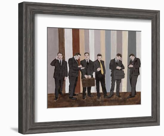 Business As Usual-Clayton Rabo-Framed Giclee Print