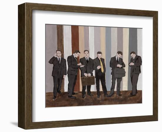 Business As Usual-Clayton Rabo-Framed Giclee Print