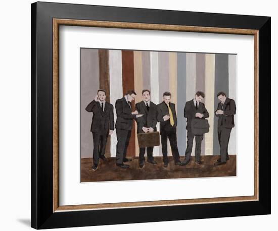 Business As Usual-Clayton Rabo-Framed Giclee Print