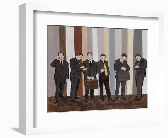 Business As Usual-Clayton Rabo-Framed Giclee Print