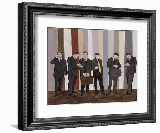 Business As Usual-Clayton Rabo-Framed Giclee Print