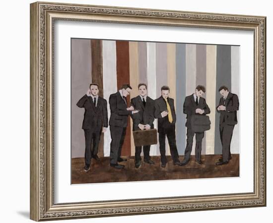 Business As Usual-Clayton Rabo-Framed Giclee Print