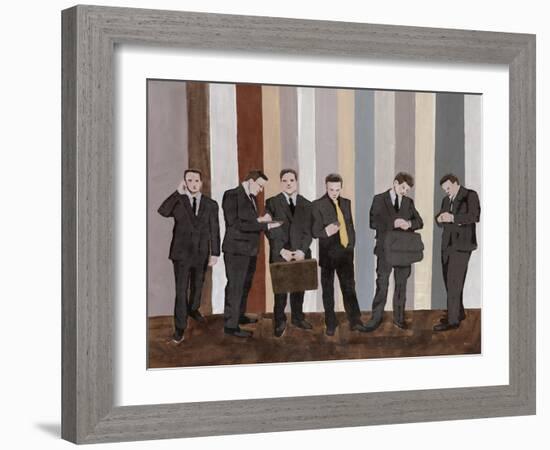 Business As Usual-Clayton Rabo-Framed Giclee Print