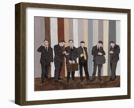 Business As Usual-Clayton Rabo-Framed Giclee Print