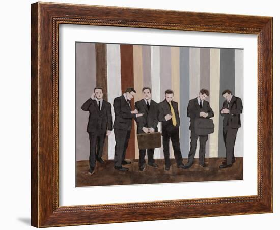 Business As Usual-Clayton Rabo-Framed Giclee Print