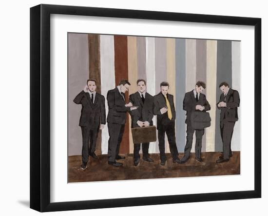 Business As Usual-Clayton Rabo-Framed Giclee Print